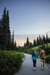 Pacific Northwest surprise proposal and engagement session.