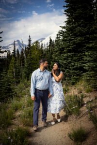 Fremont Fire Lookout at Sunrise Surprise Proposal and Engagement Session in Mount Rainier National Park