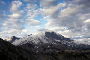 Fremont Fire Lookout at Sunrise Surprise Proposal and Engagement Session in Mount Rainier National Park